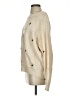 INDIE + MOI Hearts Ivory Pullover Sweater Size T2 - photo 5