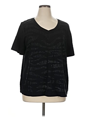 Peter Nygard Short Sleeve Top (view 1)