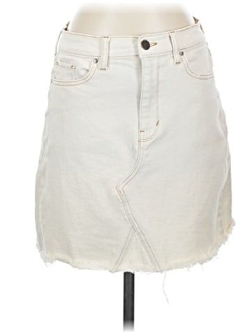 a.n.a. A New Approach Denim Skirt (view 1)
