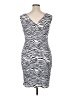 Wardrobe Animal Print White Cocktail Dress Size XL - photo 2