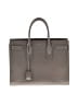 Saint Laurent 100% Leather Gray Leather Tote One size - photo 1