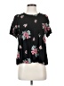 Roolee Black Short Sleeve Blouse Size S - photo 1