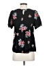 Roolee Black Short Sleeve Blouse Size S - photo 2