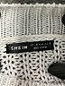 Shein 100% Acrylic Stripes Silver Pullover Sweater Size L - photo 7