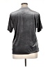 DAZY Metallic Silver Short Sleeve Top Size XL (estimated) - photo 2