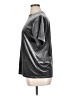 DAZY Metallic Silver Short Sleeve Top Size XL (estimated) - photo 5