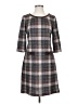 Connected Apparel Tweed Gray Casual Dress Size 4 - photo 1