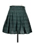 Shein Plaid Green Casual Skirt Size 4 - photo 2