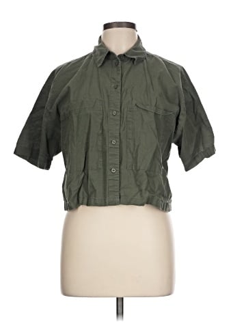 Naf Naf Short Sleeve Button-Down Shirt (view 1)