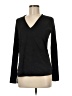 Donna Degnan Black Long Sleeve Top Size M - photo 1