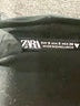 Zara Black Long Sleeve Top Size S - photo 7