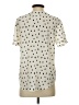 Equipment Polka Dots Ivory Short Sleeve Top Size XS - photo 2