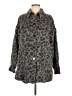 Ted Baker London Animal Print Gray Coat Size 8 (3) - photo 1