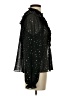 Unbranded 100% Polyester Stars Black Long Sleeve Blouse Size EU 34 / US 4 - photo 4