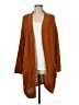 Exit 51 Orange Cardigan Size M - photo 1