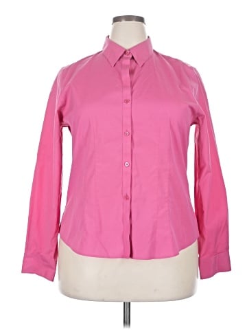 Foxcroft Long Sleeve Button-Down Shirt (view 1)
