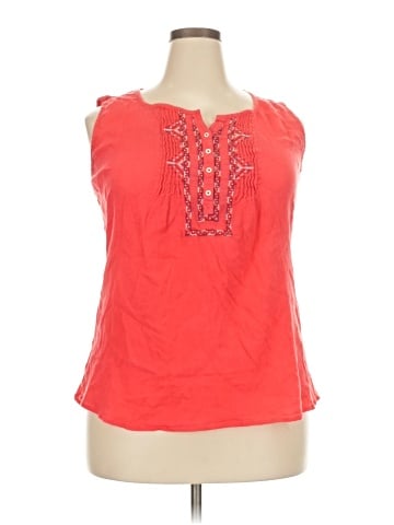 St. John's Bay Sleeveless Blouse (view 1)