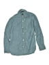 Crewcuts 100% Cotton Blue Long Sleeve Button-Down Shirt Size 10 - photo 1