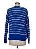 CAbi Stripes Blue Pullover Sweater Size M - photo 2