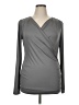 Patty Boutik Gray Long Sleeve Top Size XL - photo 1