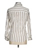 Tribal 100% Rayon Stripes Ivory Long Sleeve Blouse Size M - photo 2