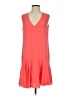 BCBGMAXAZRIA 100% Polyester Orange Casual Dress Size XS - photo 1