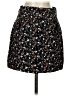 Little Moon 100% Polyester Floral Black Casual Skirt Size 2 - photo 1