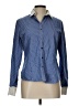 George Blue Long Sleeve Button-Down Shirt Size L - photo 1