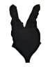 H&M Solid Black One Piece Swimsuit Size M - photo 2
