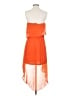 Bebe 100% Polyester Orange Cocktail Dress Size XS - photo 2