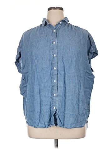 J. McLaughlin Sleeveless Button-Down Shirt (view 1)