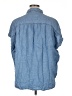 J. McLaughlin Blue Sleeveless Button-Down Shirt Size XL - photo 2