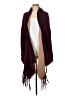 Unbranded Burgundy Poncho One size (estimated) - photo 1