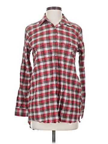 Theory Long Sleeve Button-Down Shirt (view 1)