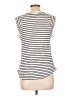Generation Love 100% Linen Ivory Sleeveless T-Shirt Size L - photo 2