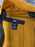 Gap 100% Polyester Gold Long Sleeve Blouse Size M - photo 7