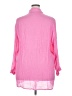 Breezy Lane Pink 3/4 Sleeve Button-Down Shirt Size XXL - photo 2