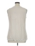 Unbranded 100% Polyester Ivory Sleeveless Top Size 1X - photo 2