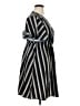 Unbranded 100% Polyester Stripes Black Casual Dress Size 1X - photo 4