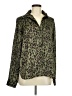 Hem & Thread 100% Polyester Green Long Sleeve Polo Size M - photo 1