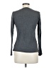 Talbots 100% Cotton Gray Long Sleeve Top Size M - photo 2
