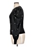 Shein Curve 100% Polyester Black Long Sleeve Top Size 1XL - photo 5