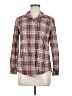 Eddie Bauer Plaid Brown Long Sleeve Button-Down Shirt Size M - photo 1