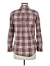 Eddie Bauer Plaid Brown Long Sleeve Button-Down Shirt Size M - photo 2