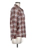 Eddie Bauer Plaid Brown Long Sleeve Button-Down Shirt Size M - photo 4
