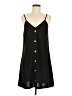 Unbranded Solid Black Casual Dress Size MedEstimated - photo 1