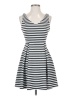 Soprano Stripes Black Casual Dress Size S - photo 1