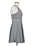 Soprano Stripes Black Casual Dress Size S - photo 4