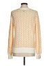 Lands' End Chevron-herringbone Orange Yellow Pullover Sweater Size Med 10/12 - photo 2
