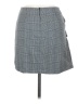 Do & Be 100% Polyester Plaid Gray Casual Skirt Size M - photo 2